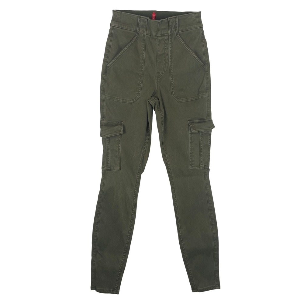 SPANX Kids Girls Olive Green Cargo Pants Size S/CH/P 22W x 29L